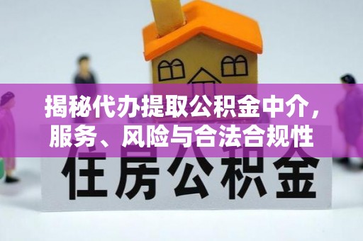 太麻里揭秘代办提取公积金中介，服务、风险与合法合规性