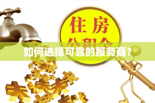 太麻里如何选择可靠的服务商？