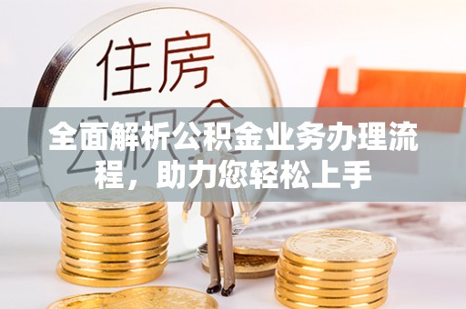 太麻里全面解析公积金业务办理流程，助力您轻松上手