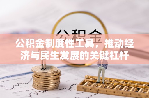 太麻里公积金制度性工具，推动经济与民生发展的关键杠杆