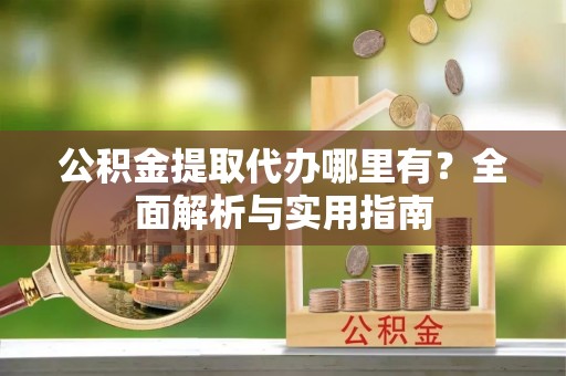 太麻里公积金提取代办哪里有？全面解析与实用指南