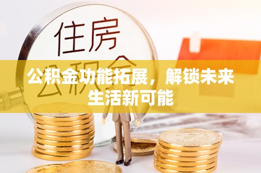 太麻里公积金功能拓展，解锁未来生活新可能