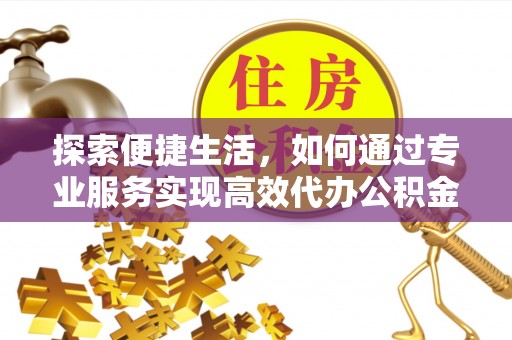 太麻里探索便捷生活，如何通过专业服务实现高效代办公积金提取
