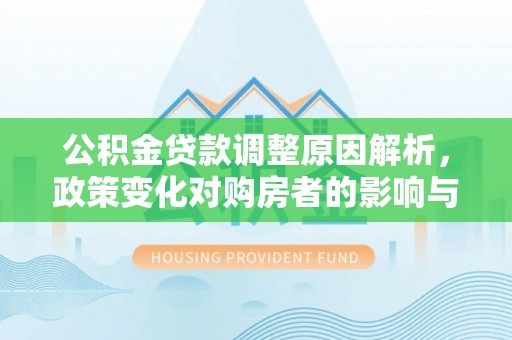太麻里公积金贷款调整原因解析，政策变化对购房者的影响与应对