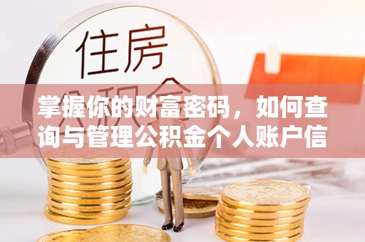 太麻里掌握你的财富密码，如何查询与管理公积金个人账户信息
