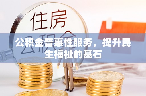 太麻里公积金普惠性服务，提升民生福祉的基石