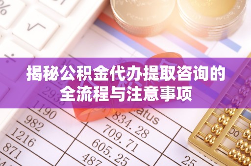 太麻里揭秘公积金代办提取咨询的全流程与注意事项
