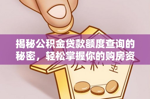 太麻里揭秘公积金贷款额度查询的秘密，轻松掌握你的购房资金