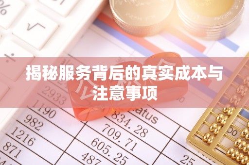 太麻里揭秘服务背后的真实成本与注意事项