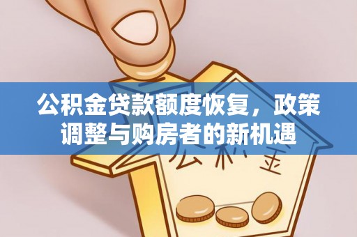 太麻里公积金贷款额度恢复，政策调整与购房者的新机遇