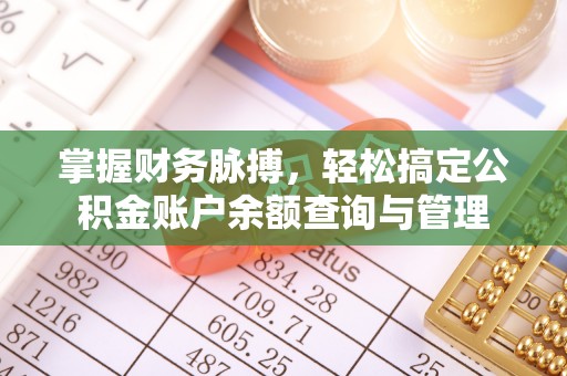 太麻里掌握财务脉搏，轻松搞定公积金账户余额查询与管理