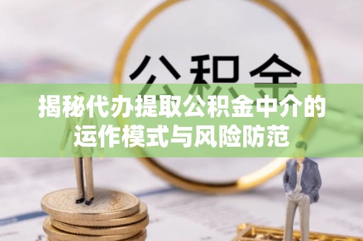 太麻里揭秘代办提取公积金中介的运作模式与风险防范