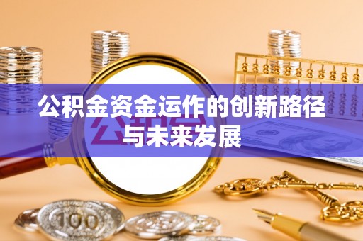 太麻里公积金资金运作的创新路径与未来发展