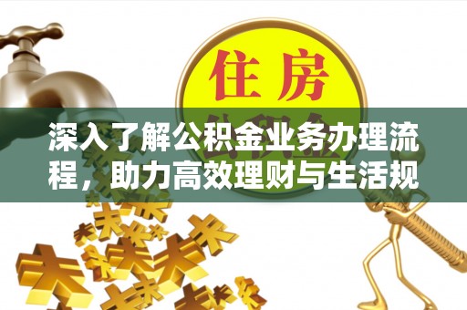 太麻里深入了解公积金业务办理流程，助力高效理财与生活规划