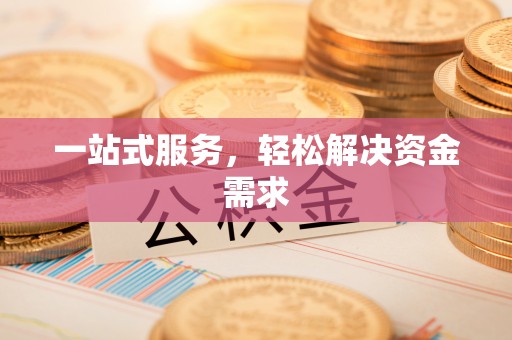 太麻里一站式服务，轻松解决资金需求